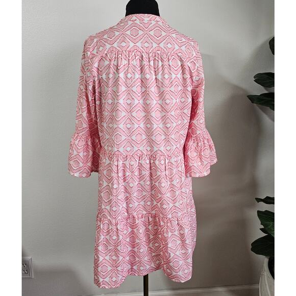 NWT Tommy Bahama Women's Diamond Clip Tiered Summer Mini Dress XS - Picture 5 of 9